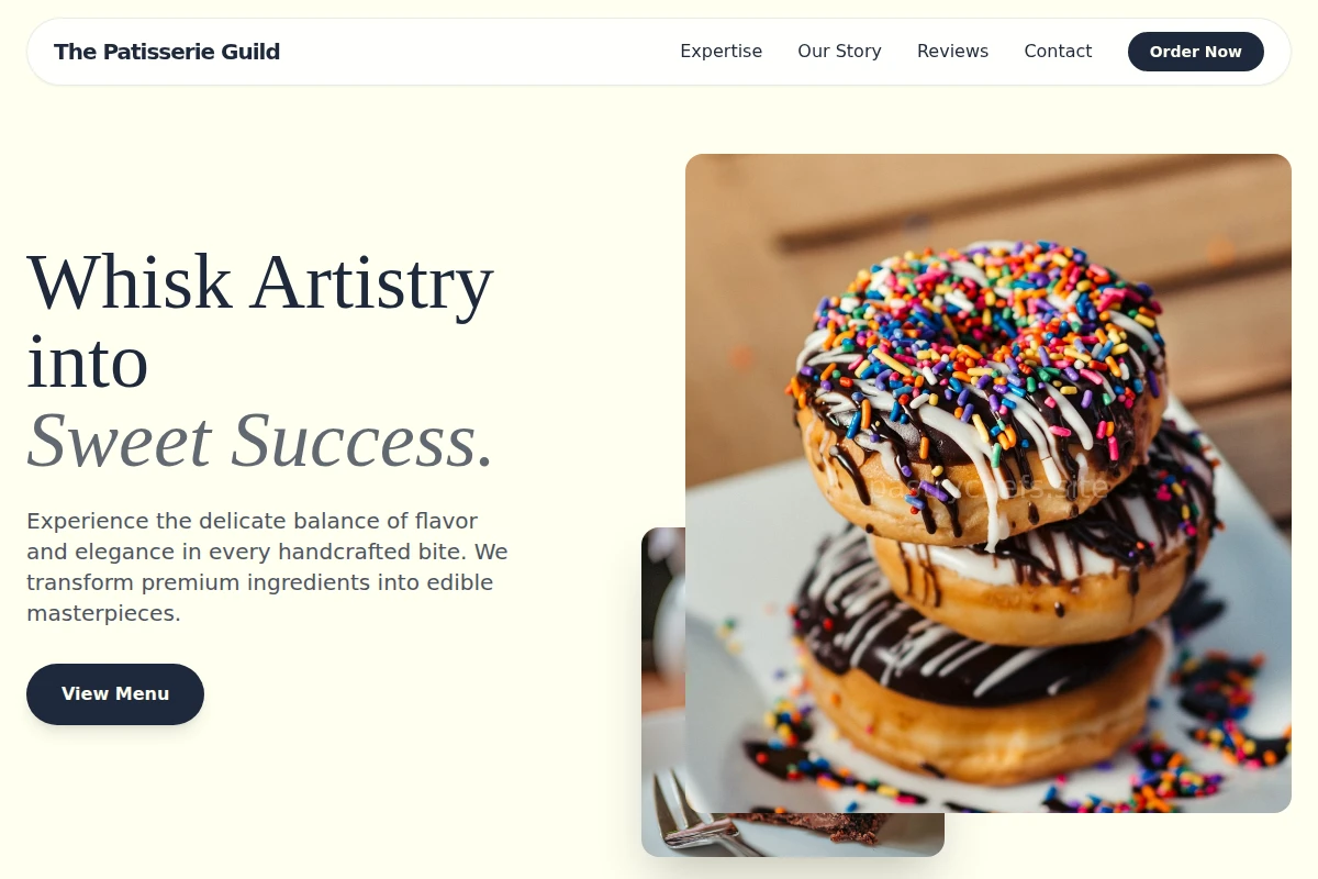 Glaze Dessert