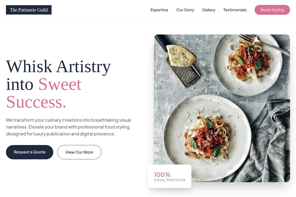 Flour Food Styling