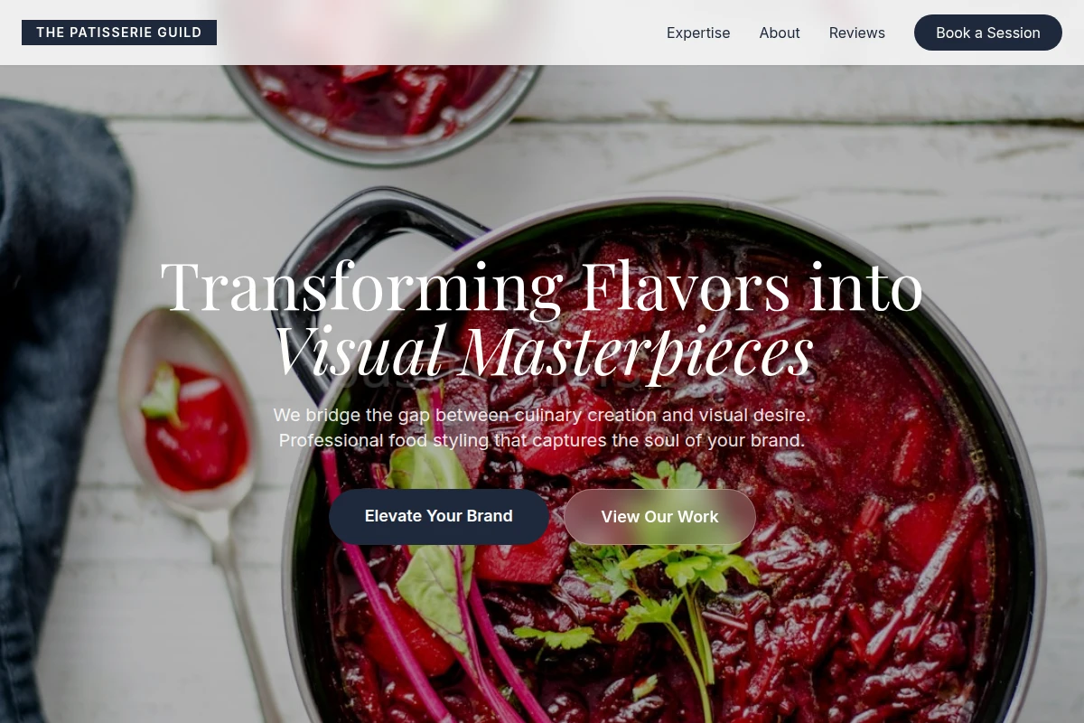 Batter Food Styling