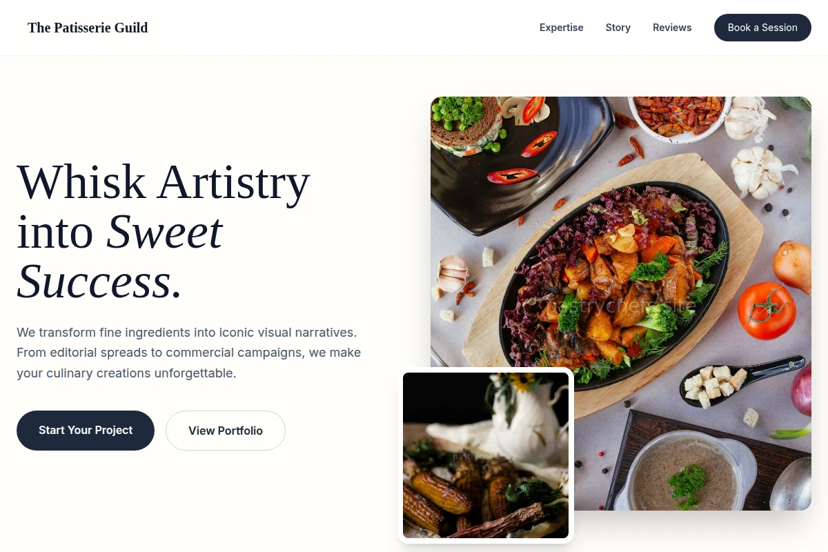 Flour Food Styling