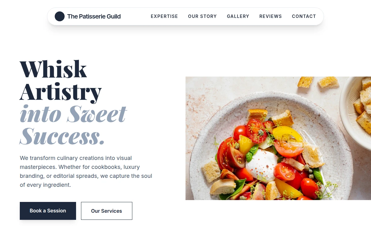 Whip Food Styling