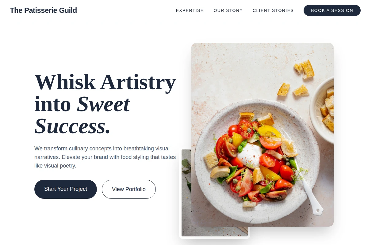 Fold Food Styling
