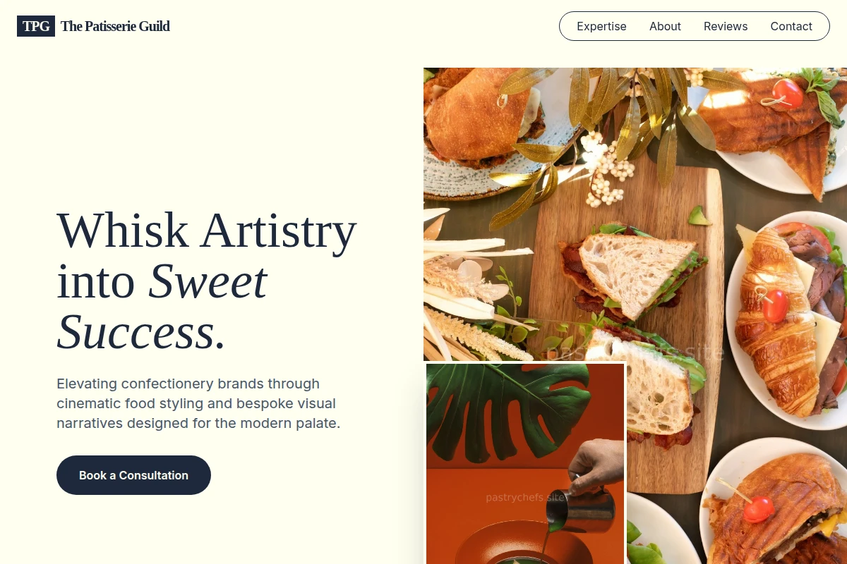 Cocoa Food Styling