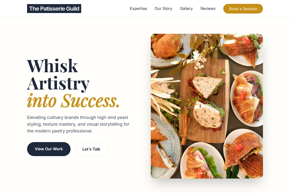 Yeast Food Styling