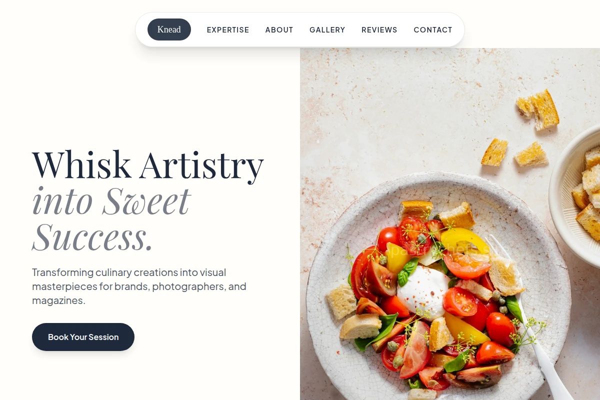 Knead Food Styling